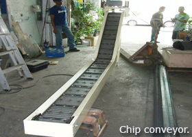 Chip conveyor.