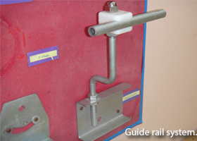 Guide rail system.